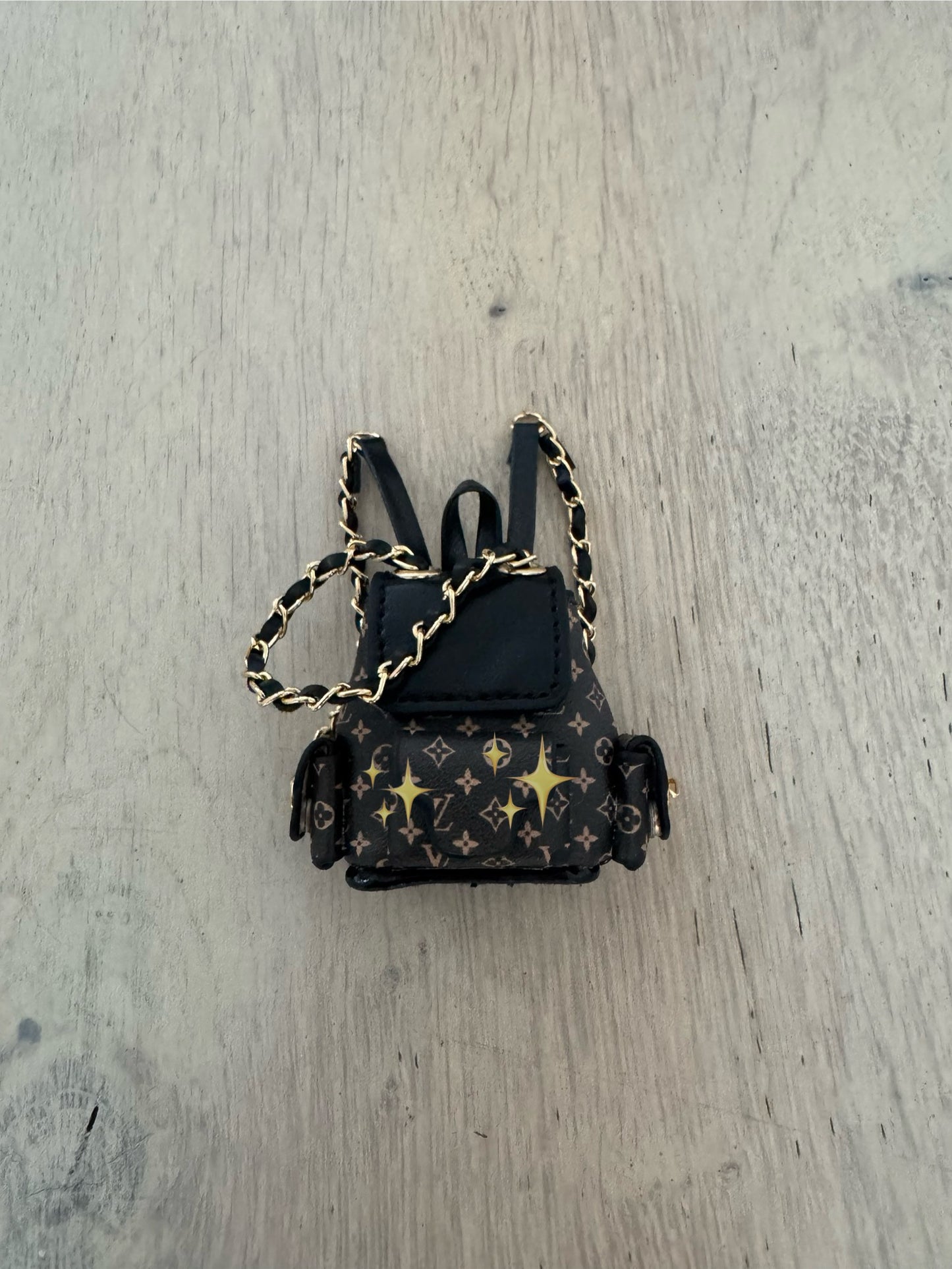 Labubu Doll Backpack / Brown