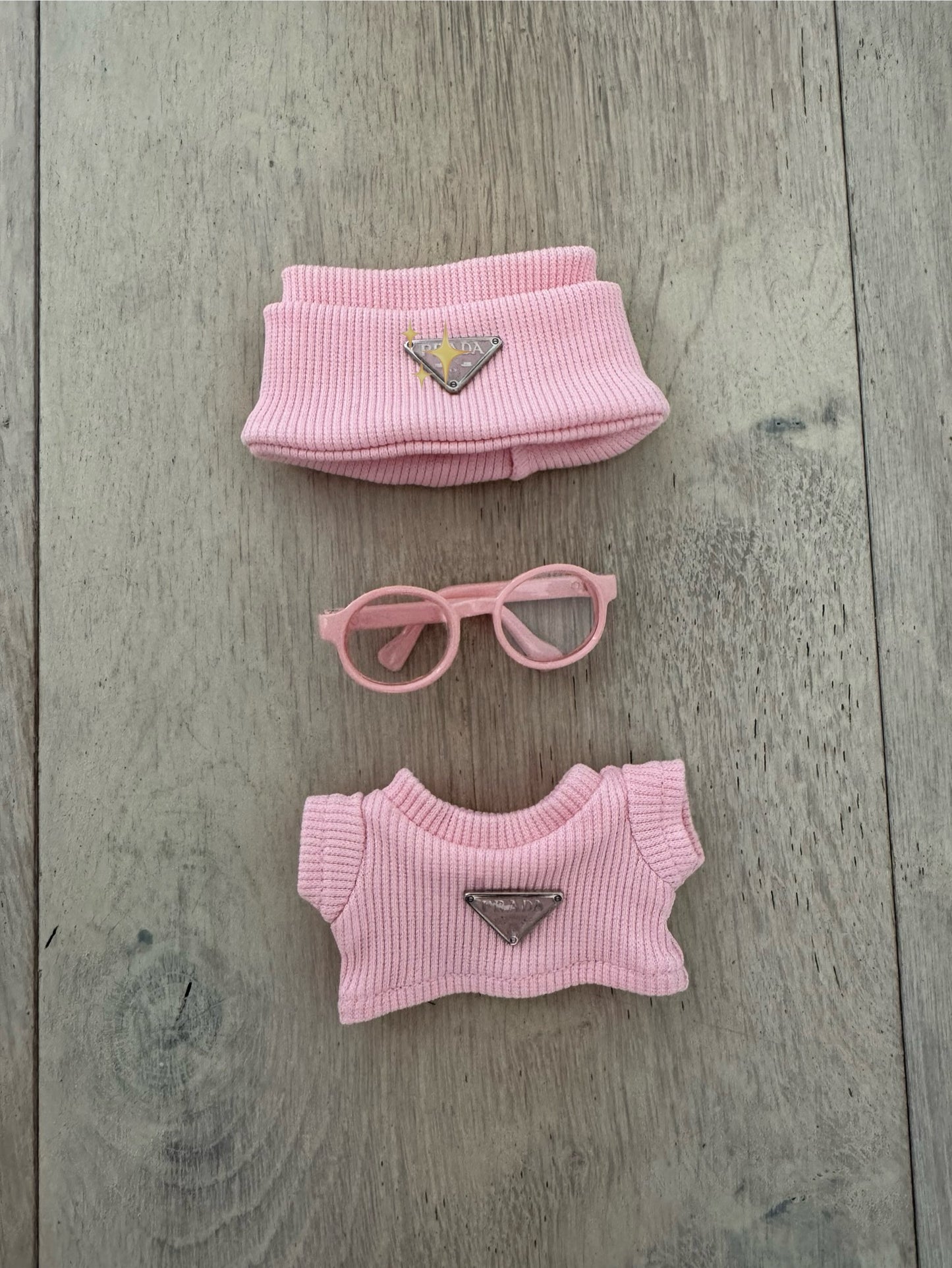 Labubu Clothes / PR Set Pink