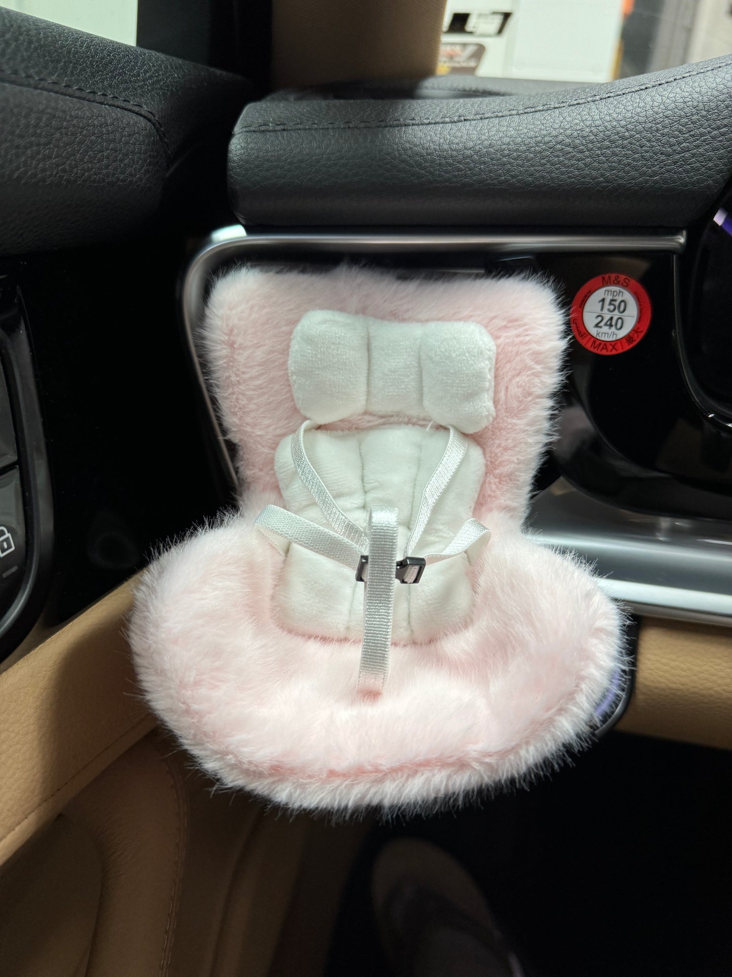 Labubu Car Seat Pink