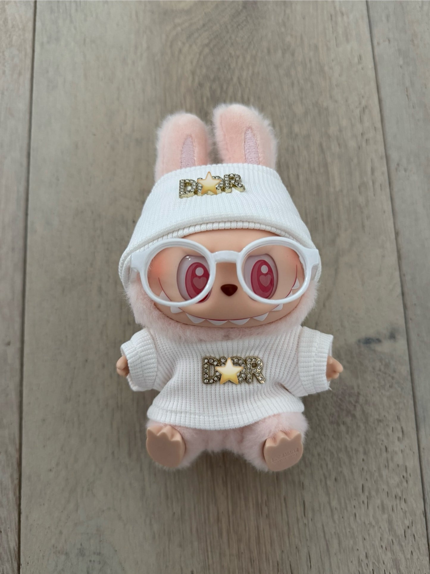 Labubu Clothes / DR Set White