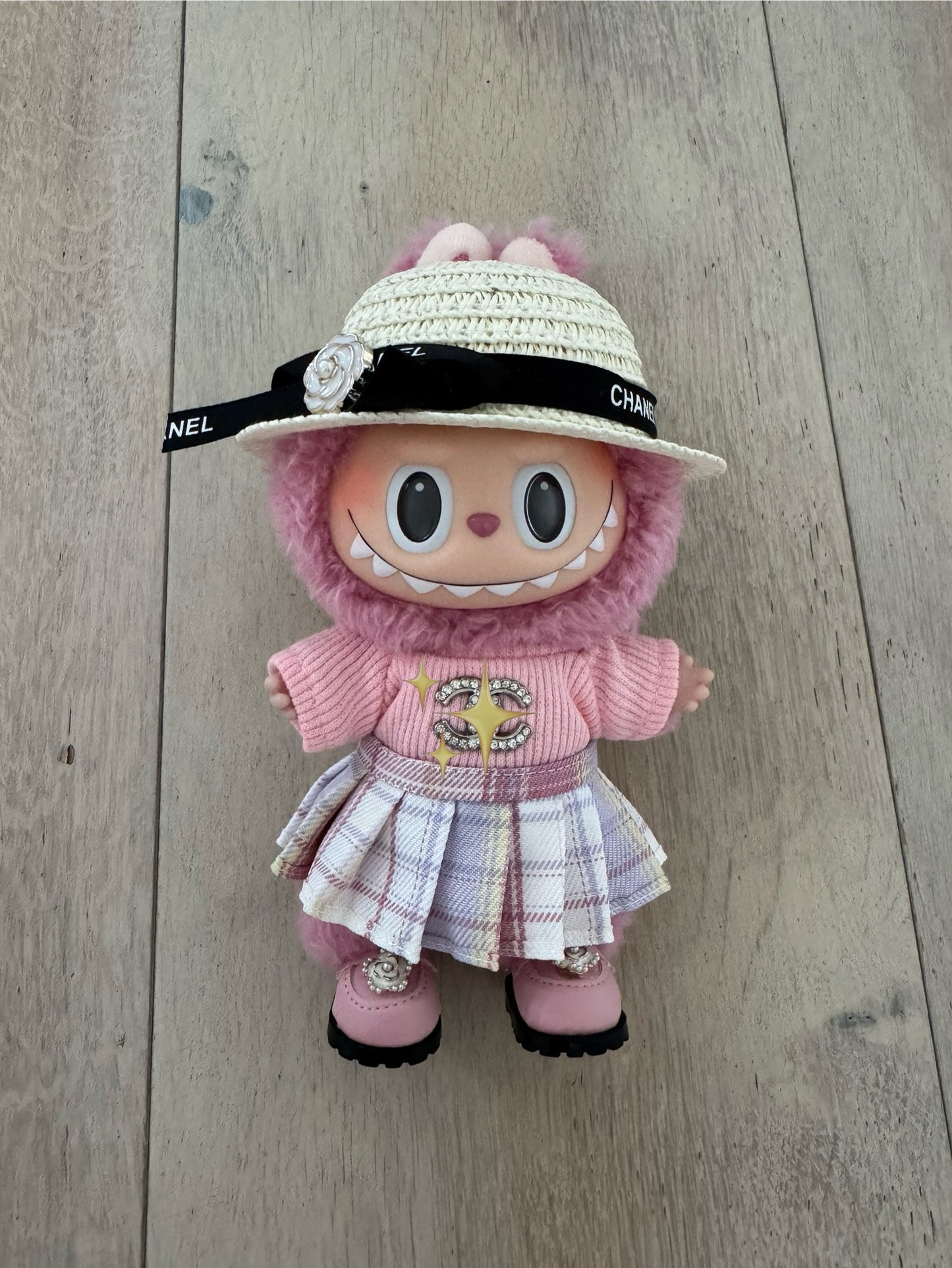 Labubu Clothes / C Dress Set Pink