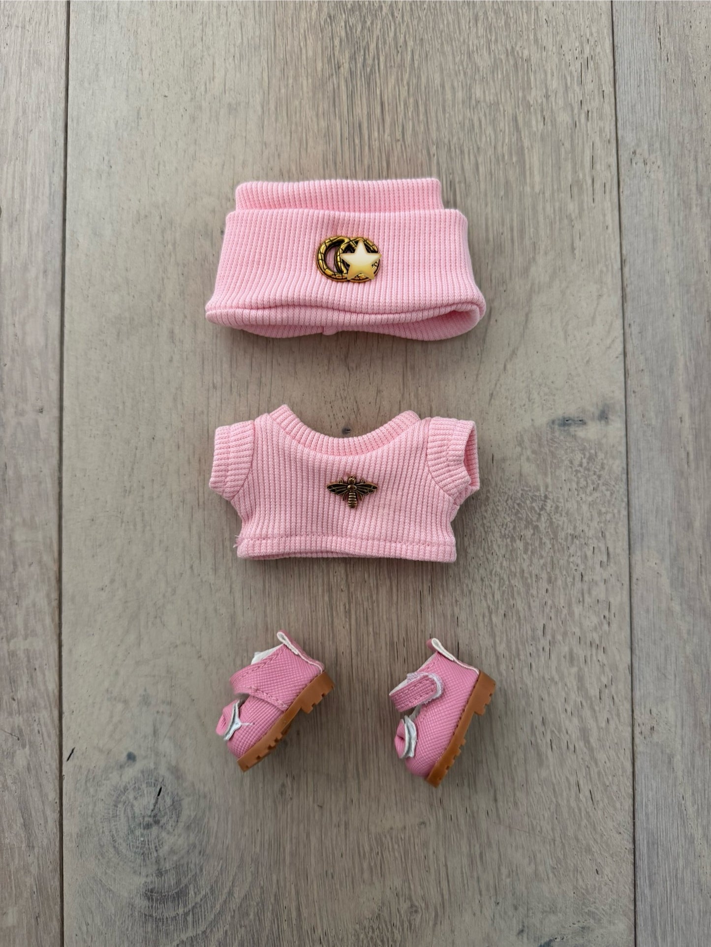 Labubu Clothes / GG Set Pink