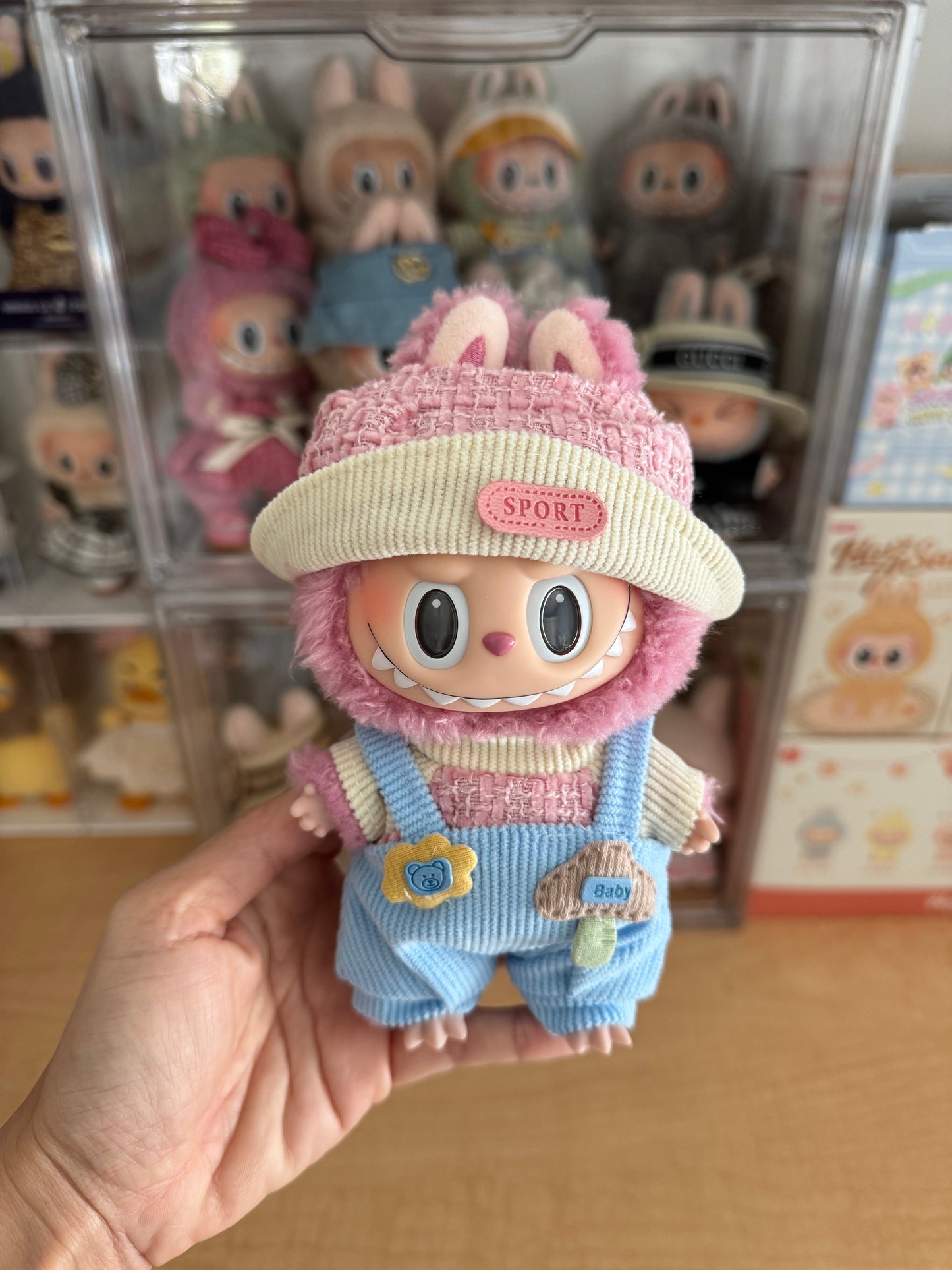 Labubu Clothes / Tweed Jumper Set