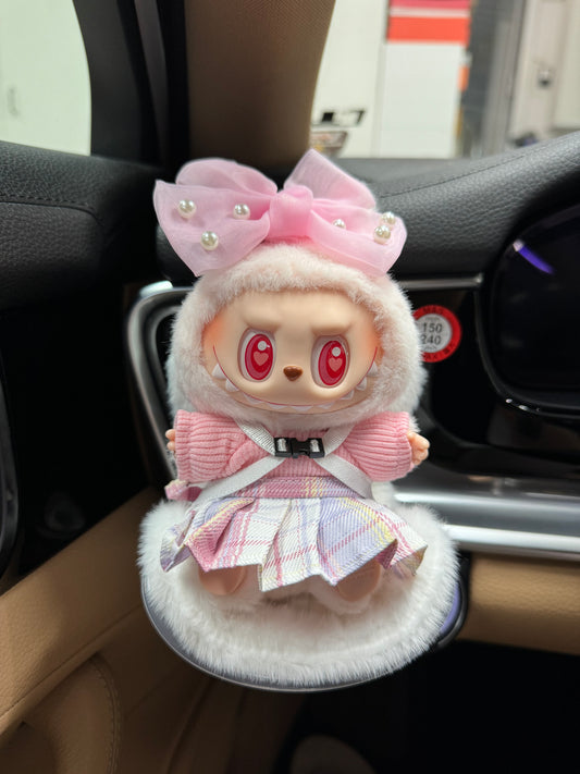 Labubu Car Seat Pink