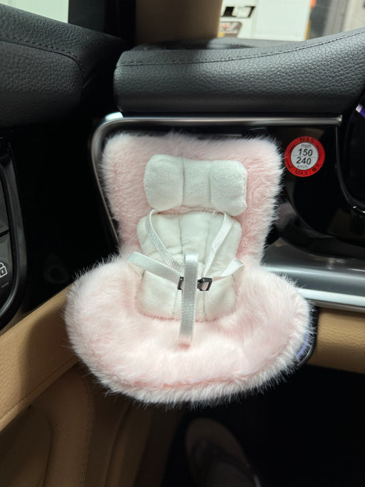 Labubu Car Seat Pink