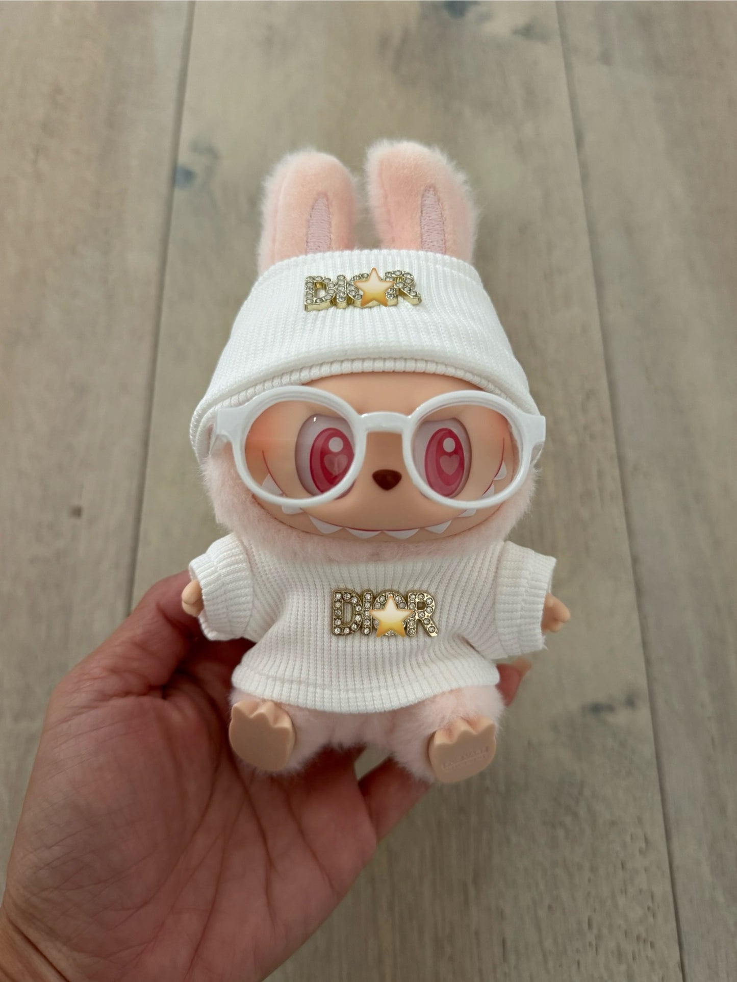 Labubu Clothes / DR Set White