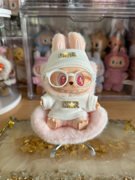 Labubu Clothes / DR Set White