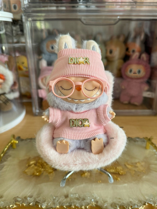 Labubu Clothes / Dr Set Pink