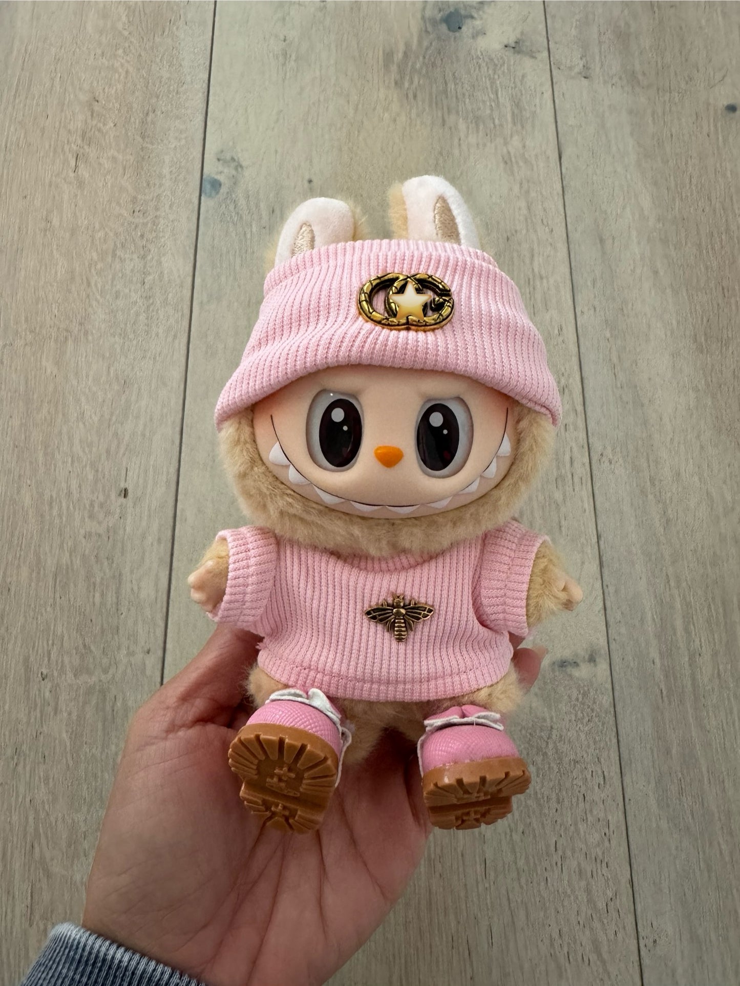Labubu Clothes / GG Set Pink