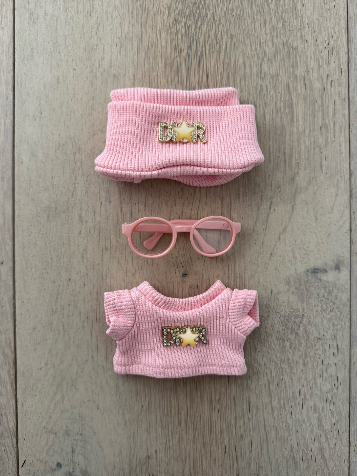 Labubu Clothes / Dr Set Pink