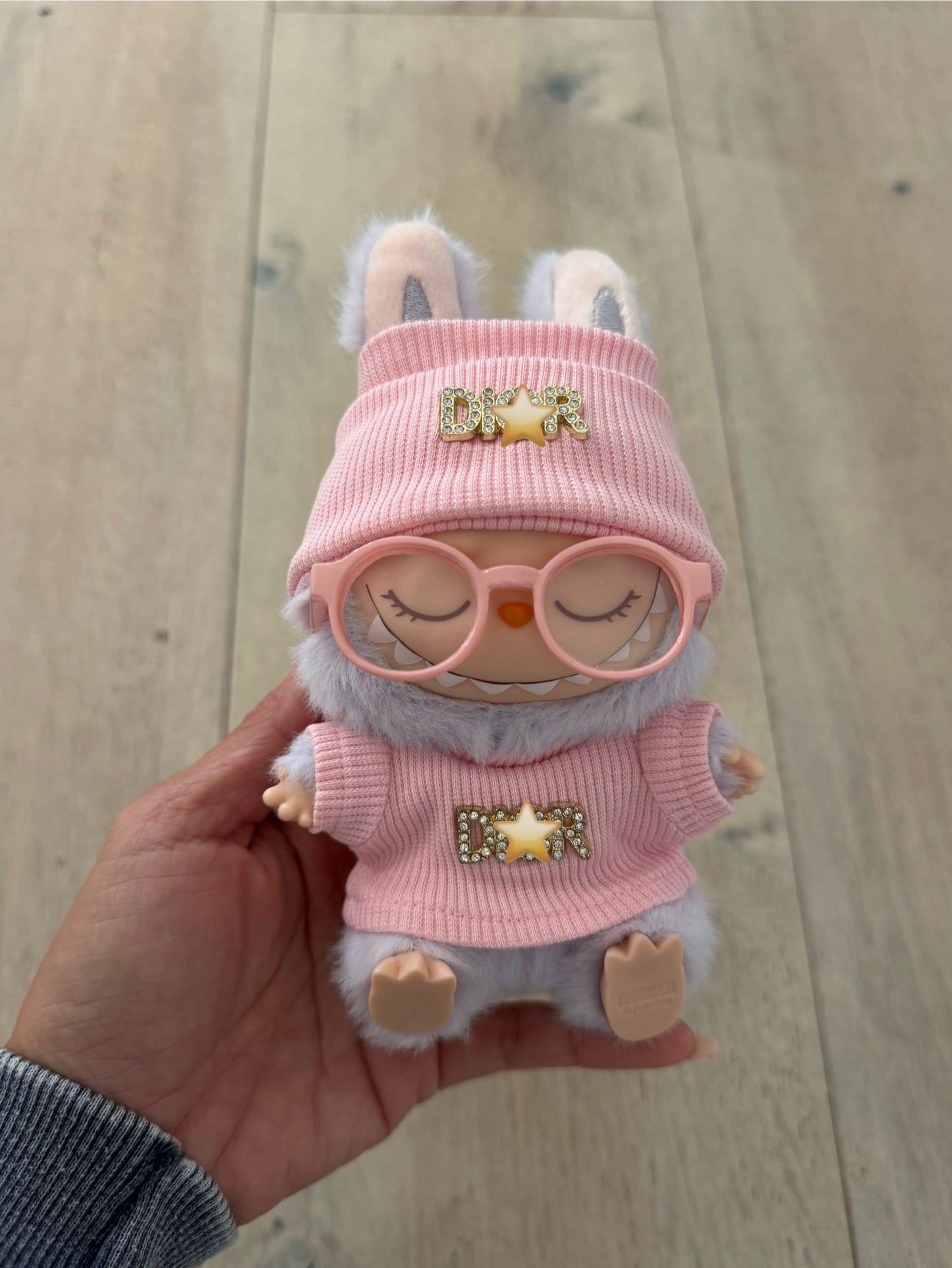 Labubu Clothes / Dr Set Pink